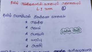 TNPSC தமிழ் இலக்கணம் Tamil Ilakkanam  தமிழ் எழுத்துக்களின் வகையும் தொகையும்  6 std Term 1  1 [upl. by Unam]