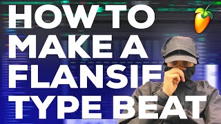 How to make a Flansie type beat from scratch  FL Studio Tutorial [upl. by Parfitt]