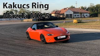 Kakucs Ring  Mazda MX5 ND G184  couple fun laps [upl. by Coffin281]