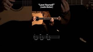 저스틴 비버Justin Bieber  Love Yourself 통기타 276일차 [upl. by Vasyuta]