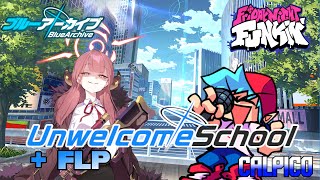 FLPFNF × Blue Archive Unwelcome School Ft Aru amp BF [upl. by Relyks]