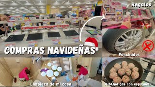 ADELANTAMOS LAS COMPRAS NAVIDEÑAS 🎁🎄Este año hay cambios 🙄 Limpieza de mi CASA INFONAVIT 🏡Comida 🥘 [upl. by Nielson]