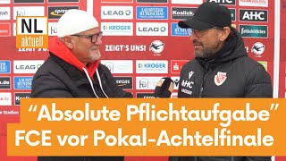 FC Energie Cottbus  Mission Titelverteidigung Pele Wollitz vor PokalAchtelfinale vs Oranienburg [upl. by Gillan]