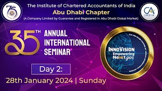 ICAI AUH 35th International Seminar Day 2 [upl. by Latsyrhk]