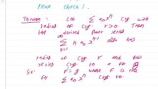 Real Analysis Lecture 30 Part 1 The Weierstrass M test and uniform convergence of power series [upl. by Nnaeilsel98]