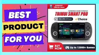 Trimui Smart Pro Handheld Game Console 496IPS Screen Linux System Joystick [upl. by Ellivnarg756]