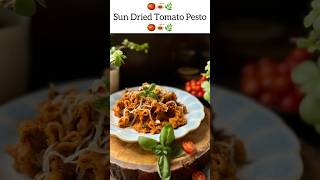 Sun Dried Tomato Pesto Pasta tomato 🍅 🍝 🌿 pasta sundriedtomatoes pesto [upl. by Karwan]