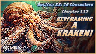 Dantes VFX Class  Part 112 Keyframing A Kraken [upl. by Yriek315]