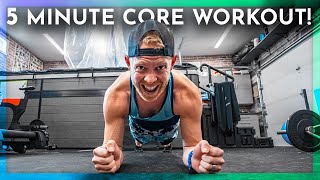 The 5 Minute Core Workout Ive Used For The Past 3 Years  Triathlon Taren [upl. by Mandie891]