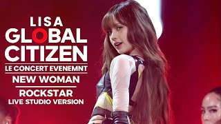 LISA  Intro  New Woman  Rockstar  Break Dance  Global Citizen 2024  Liev band Studio Version [upl. by Sauveur483]