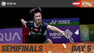 DAIHATSU Indonesia Masters 2024  Day 5  Court 1  Semifinals [upl. by Aivat204]