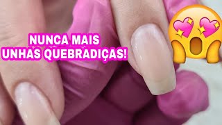 blindagem de unhas  nunca mais unhas quebradiças [upl. by Fabrianna806]