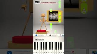 Keep “Away from” Gambling emotanimation  Piano Tutorial [upl. by Perrine212]