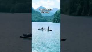 Alpsee lake  a hidden gem in Bavaria region in Germany traveleurope germany [upl. by On284]