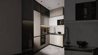 top design modular kitchen 202425 subscribers shorts [upl. by Atsirhcal139]