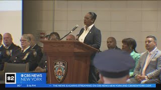 NYPD Commissioner Keechant Sewell leaves job after 18 months [upl. by Voe333]