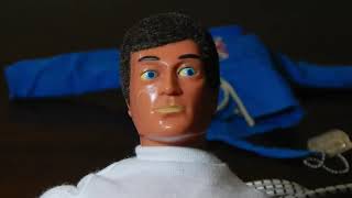 Palitoy Vintage blue pants Action Man Head Repair [upl. by Rosenblatt]