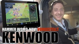 Hammer NAVI speziell für Wohnmobile der KENWOOD HDNavitainer DNR992RVS [upl. by Atiana]