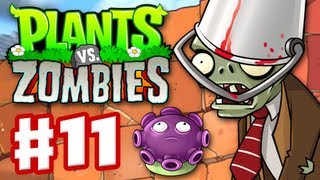 Plants vs Zombies  Gameplay Walkthrough Part 11  World 5 HD [upl. by Atoel]