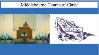 Middlebourne Church of Christ Live Stream [upl. by Nileve]