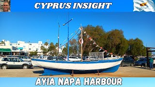 Ayia Napa Harbour Cyprus  A Perfect Sunday Destination [upl. by Fancie796]