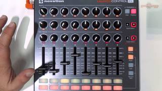 Novation Launch Control XL Exclusive Demo [upl. by Lakym]