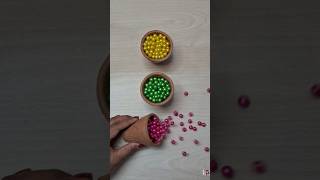 Satisfying video👍👍No musicNo talkingJust beads sound [upl. by Nino]