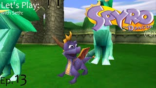 Lets Play Spyro the Dragon Ep 13 Attack Frogs [upl. by Quinby808]