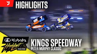 Peter Murphy Classic  Kubota High Limit Racing at Kings Speedway 81624  Highlights [upl. by Llenoil]