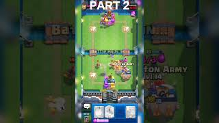 Great Comeback PART 2 like clashroyale clash gaming trending shorts attack attitude games [upl. by Vittoria]