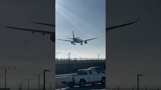 Iberia A350900 Arrival into KLAX aviation [upl. by Yona]