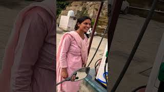 Aaj to Madam ne Disel ⛽ hi Daal Diya Hota 🤣😂 shorts motovlog chanderrapcha funny [upl. by Atinomar]