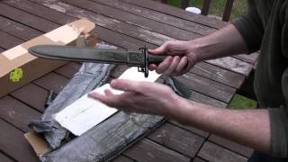 Unboxing My CMP M1 Garand Bayonet  American Fork and Hoe  CMP PB004AFH [upl. by Lleruj]