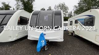 Bailey Unicorn Cabrera 2023 caravan [upl. by Annaej661]