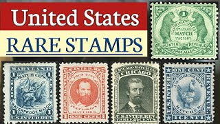 Most Expensive Stamps USA Unique amp Rare  American Stamps Facts  Part 14 [upl. by Elden]