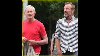 Victor Garber amp Hubby Rainer Andreesen Go for a Stroll in NYC [upl. by Robi]