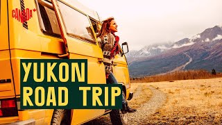 Road trip to Dawson City Yukon  Explore Canada [upl. by Ardeahp]