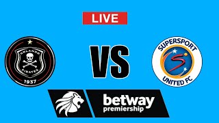 Orlando Pirates vs Supersport United Live Update [upl. by Baskett]