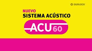 Nuevo Sistema Acústico ACU60  Durlock® [upl. by Aseena]