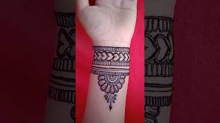 Stylish fronthand mehndi design  easy mehandi shorts short mehndi mehandi mehndidesign [upl. by Eyr496]