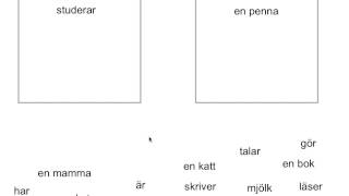 Vad är ett verb svenska och kinesiska [upl. by Riana387]