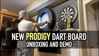 Unboxing and Demo Prodigy Automatic Scoring Dartboard System on Ironman Darts [upl. by Mutua451]