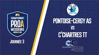 PRO A MESSIEURS  J3  PONTOISECERGY AS vs CCHARTRES [upl. by Radborne]