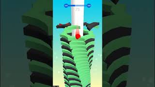 Stack Ball Gameplay Level 1234 [upl. by Tilly]