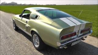 1967 Shelby GT500 revving and accelerations [upl. by Suinuj]