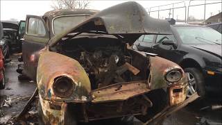 1948 Chrysler New Yorker at Victory Auto Wreckers [upl. by Nylkoorb320]