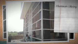 CURTAIN WALL GLAZING AND SEMI UNITISED GLAZING [upl. by Isolda]