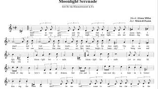 Glenn Miller quotMoonlight Serenadequot hier für Blasinstrumente in Es [upl. by Aggri313]