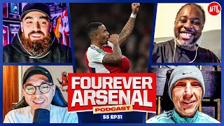 JESUS Fires Arsenal Into SEMI FINAL Will He Start At PALACE  The Fourever Arsenal Podcast [upl. by Eran]