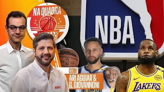 Montando o TOP 10 da NBA AO VIVO  Na Quadra 218 [upl. by Alyar]